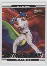 2022 Panini Absolute Extreme Team Retail Green Trea Turner #ET-2 0qu0
