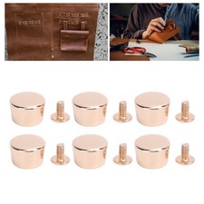 20PCS Leather Binding Rivets Zinc Alloy Multifunctional Leather Belt Repair