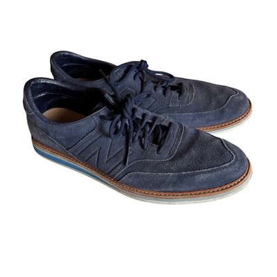 New Balance 1100v1 Suede Mens Shoes Sneakers Size 9.5 Navy Blue Oxford Low Top