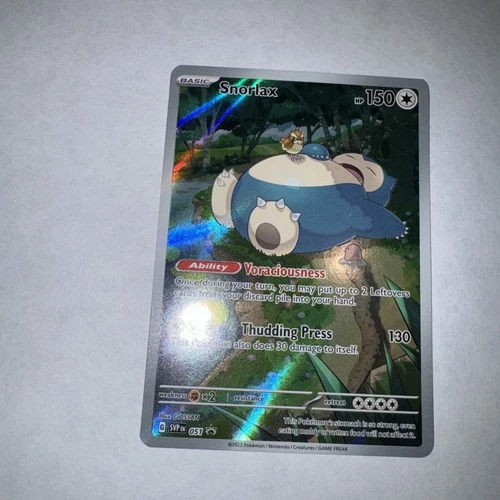 Snorlax 051 Sv: Scarlet & Violet Promo Cards 151