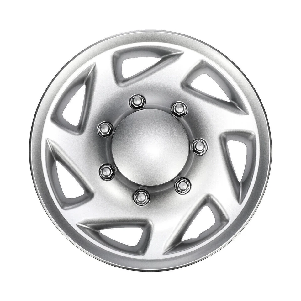 Cubiertas de rueda completas de 16" 4 piezas para Ford E350 E450 Econoline Van Tapacubos Bujes de llanta Foto 4 de 4