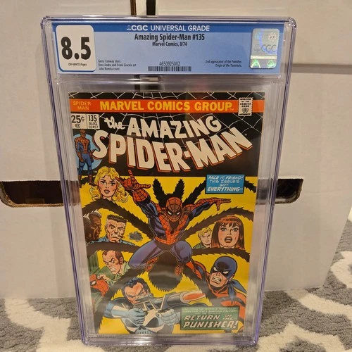 Amazing Spider-Man 135 CGC 8.5