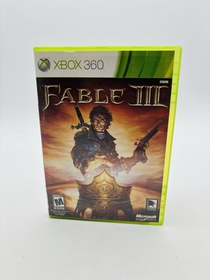 Fable III (Microsoft Xbox 360, 2010) Complete CIB - Tested. Works. VG Condition