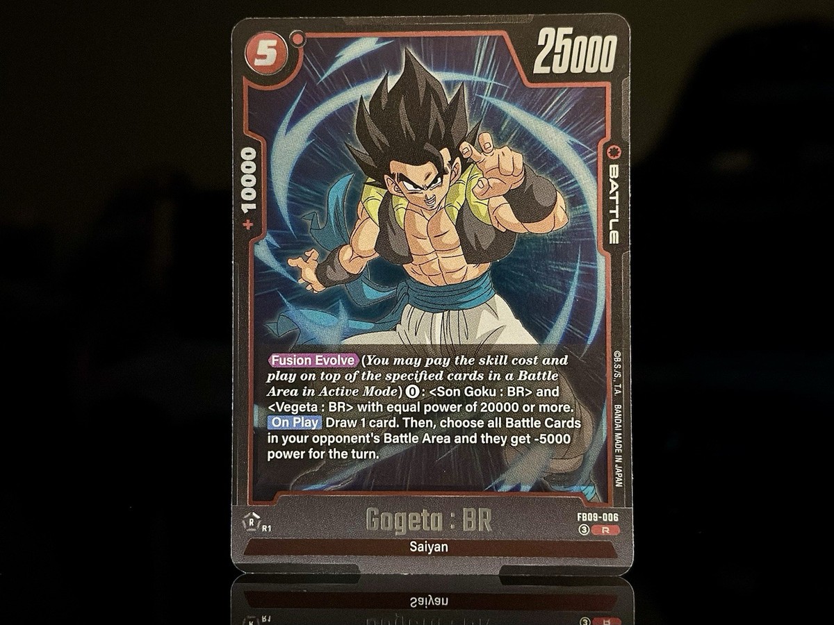 Gogeta : BR FB09-006 R - Dragon Ball Super Fusion World Dual Evolution - Foil Gogeta : BR FB09-006 R - Dragon Ball Super Fusion World Dual Evolution - Foil