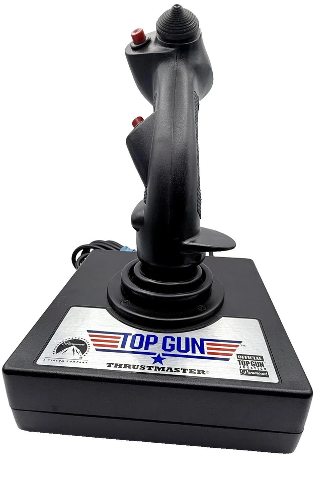 Официальный игровой джойстик Thrustmaster Top Gun для ПК (серийный DB15) б/у/VG - Изображение 3 из 4
