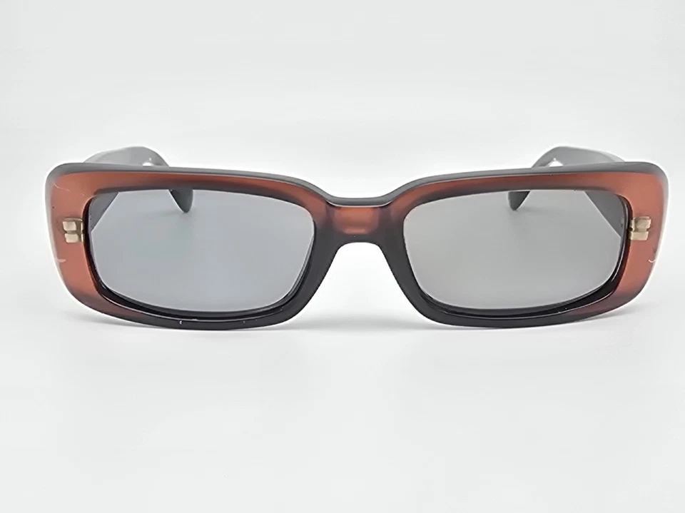 范思哲 Mod. 249 Col. 349 水晶棕色镜框灰色镜片太阳镜意大利 50 毫米 — 第 2/4 张图片