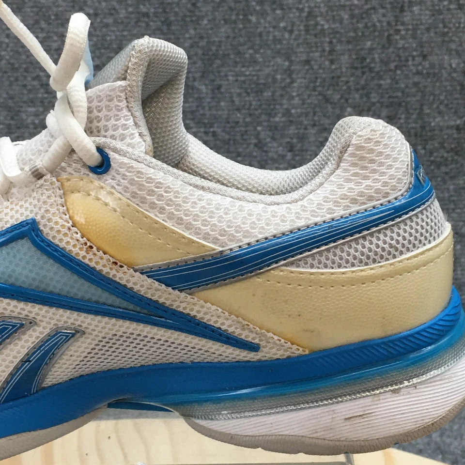 Reebok Shoes Womens 9 Easytone Walking Sneakers White Blue Mesh Lace Up V57032 - Image 4 of 4