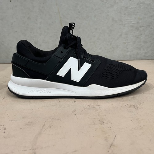 New Balance 247 MS247FF Mens Black White Lace Up Running Shoes Sneakers Size 13 - Picture 6 of 21