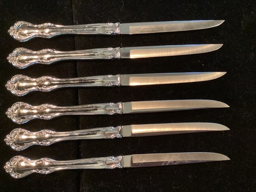 6 SELTENE Steakmesser Handtuch Westchester 18/8 rostfrei glänzend - KOSTENLOSER VERSAND - - Bild 2 von 5