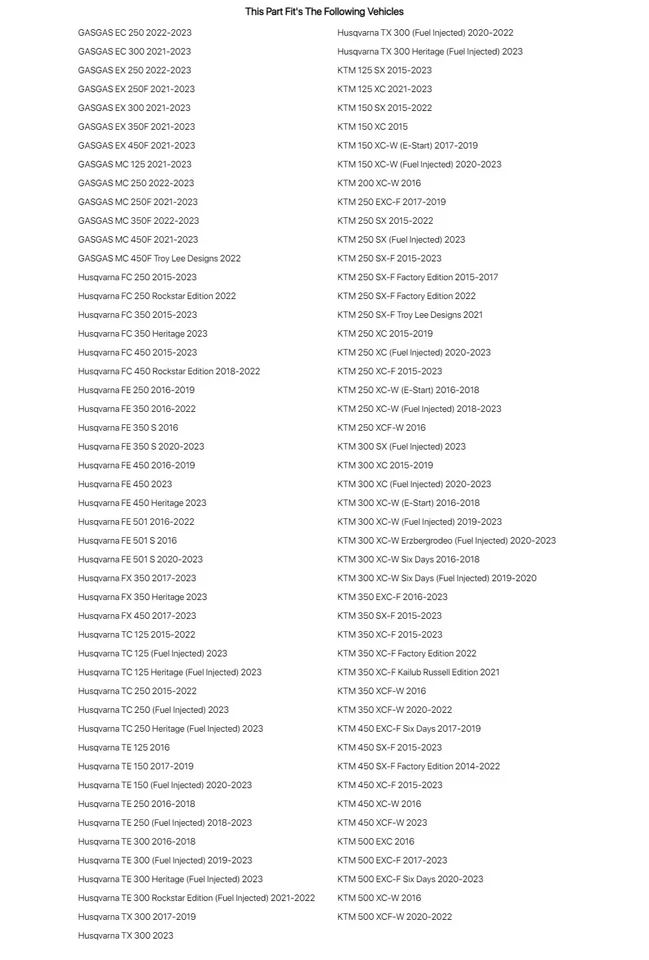 Protector de disco delantero 7602 Racing para HUSQVARNA TE 250i (inyección de combustible) 2018-2023 Foto 4 de 4