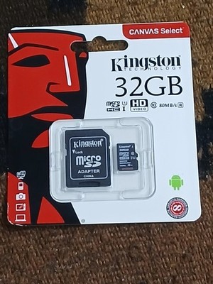 Kingston Micro SD 32GB HC I Class 10
