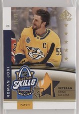 2020 SP Game Used NHL All-Star Skills Fabrics 15/35 Roman Josi #ASV-RJ Patch n1u