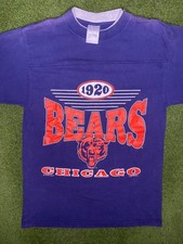 1993 Chicago Bears - Vintage NFL Ringer T Shirt Large 