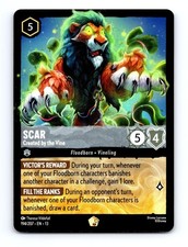 Scar - Created by the Vine 194/204 Legendary Attack of the Vine Lorcana NM