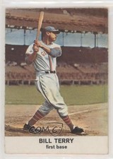 1961 Golden Press Hall of Fame Bill Terry #5 HOF 3d5