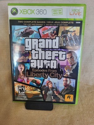 Grand Theft Auto: Episodes From Liberty City - Xbox 360 Complete Tested With Map