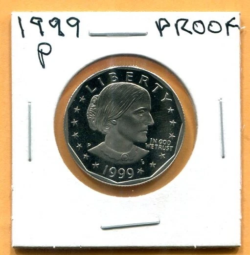 Proof 1999 Susan B Anthony Dollars (1979-1981, 1999) for sale | eBay
