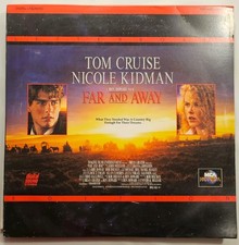 Far and Away Laserdisc Tom Cruise Nicole Kidman Letterbox Edition 2 disc set