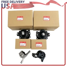 OEM For 2007-2013 Acura MDX V6 3.7L 4pcs Engine Mounts & Transmission Mount Set