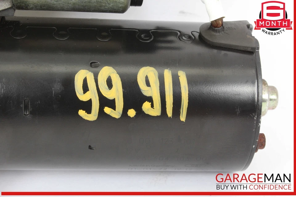 Motor de arranque Porsche 911 Carrera Boxster 986 97-05 99660410300 OEM Foto 3 de 4