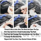 Nano Beads Rings Remy Human Hair Extension Micro Loop Link Balayage 4/613 24in — photo 4