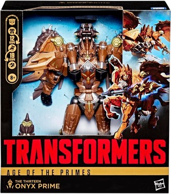 Transformers Age Of The Primes 8 Inch Figure Leader Class - Onyx Prime IN STOCK