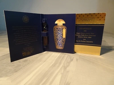 The Merchant of Venice Murano Exclusive Arabesque Eau De Parfum Concentrèe 2x2ml