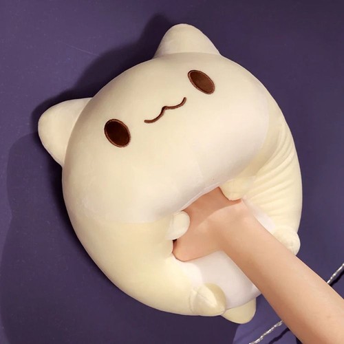 Soft Cushion Kitten Plush Animal Stuffed Animal Cat Plush Doll Baby Pillow - Picture 5 of 12