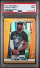 2024 PANINI PRIZM DECA ORANGE PRIZM #286 LEBRON JAMES 31/49 PSA 9