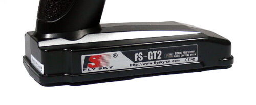 FLYSKY RC Model FS-GT2 2ch 2.4GHz R/C Hobby Silver Transmitter & Receiver TS904 - Picture 3 of 5