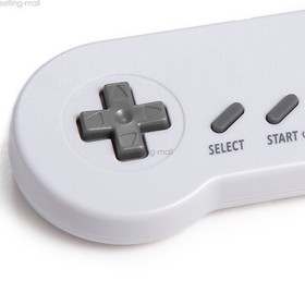 2.4G  Wireless SNES Controller Remote Control For Super NES Nintendo SNES 16 Bit