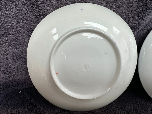 Pair of Antique Cobalt Blue Regency Spode Etruscan Porcelain 2721 Cups & Saucers - Picture 12 of 14