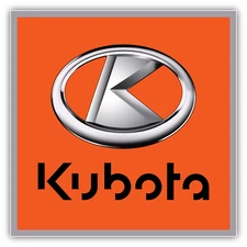Kubota Construction Diesel Power Vinyl Decal Sticker Truck Bumper Window Wall