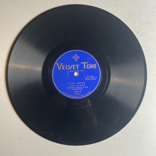 10" 78 RPM-Jerome Conrad/Lester Cortes-Building a Nest for Mary/Tear Drops/1865V - Imagen 2 de 4