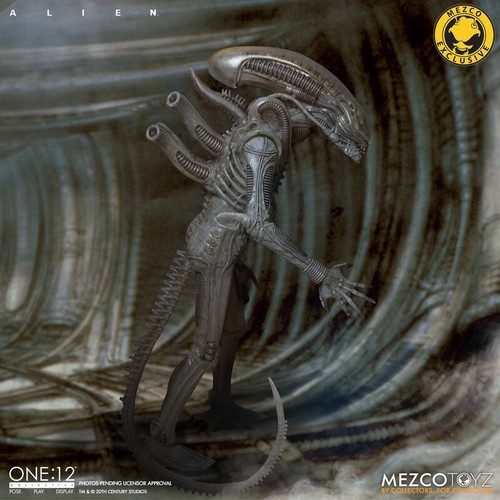 Mezco Exclusive One:12 Collective Alien Xenomorph Concept Edition MIB - Picture 14 of 21