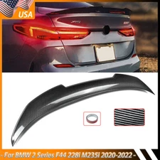 For BMW 2 Series F44 228i M235i 2020-2022 PSM Carbon Style Rear Trunk Spoiler