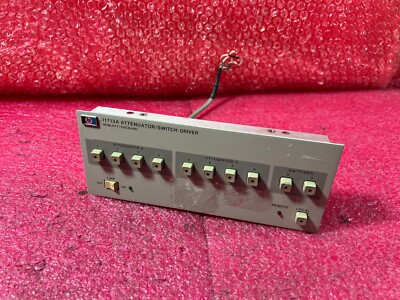 HP Agilent Attenuator Switch Driver 11713A ''Panel only'' 11713 11713 ...