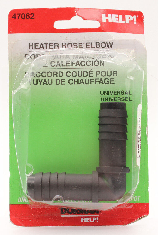 Dorman 47062 Universale Heater Hose Elbow 5/8" x 5/8" 1.58cm x 1.58cm