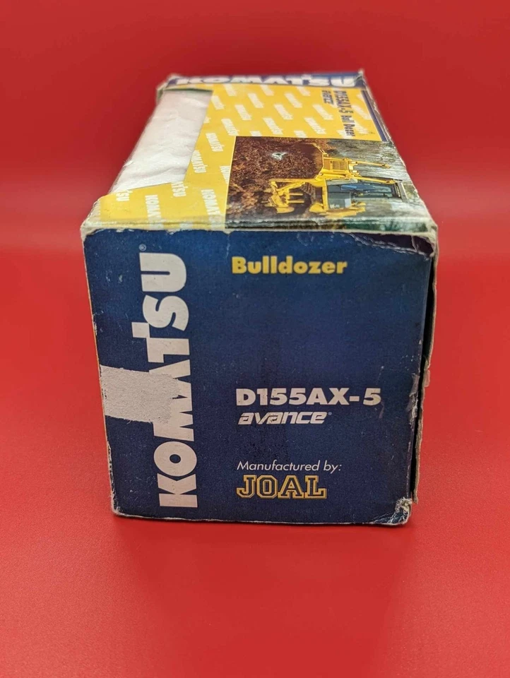 Joal Komatsu Bulldozer D155Ax-5 Made In Spain In Original Packaging Rare - Image 3 of 4