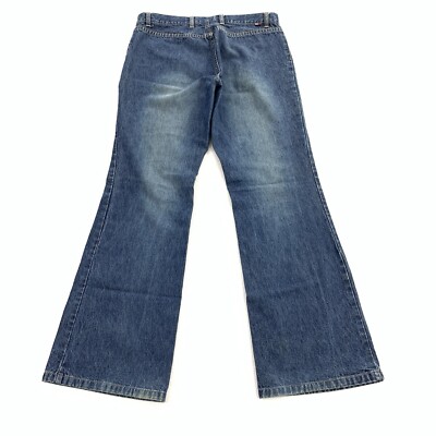Vintage 2002 Y2K Tommy Hilfiger Flare Boot Cut Leg Jeans 11 Low