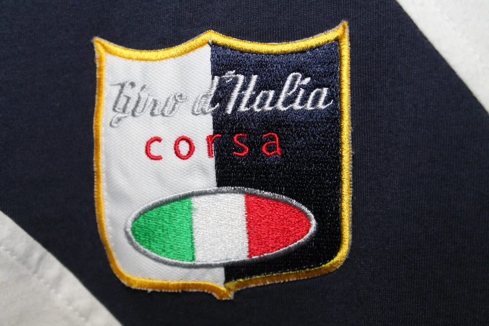 Camiseta deportiva de ciclismo Giro d'Italia Corsa 87 bordada con doble parche L grande Foto 3 de 4