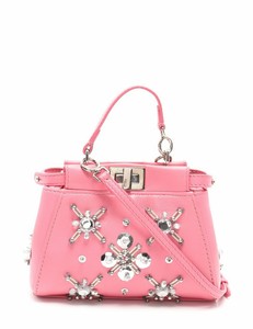 fendi micro peekaboo pink