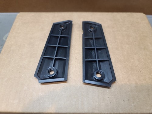 NOS OEM PARA ORDNANCE 1911 GRIPS FULL SIZE SINGLE STACK BLACK EXPERT, M1911 - Picture 11 of 11