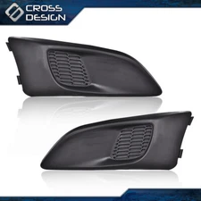 Set of 2 Fog Light Covers Driver & Passenger Side Fit For Chevy Sonic 2012-2016