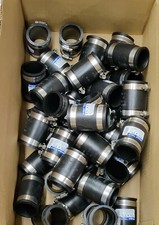40 Pack Fernco 1-1/2in Schedule 40 Hub x 1-1/2in Dia Hub Flexible Coupling