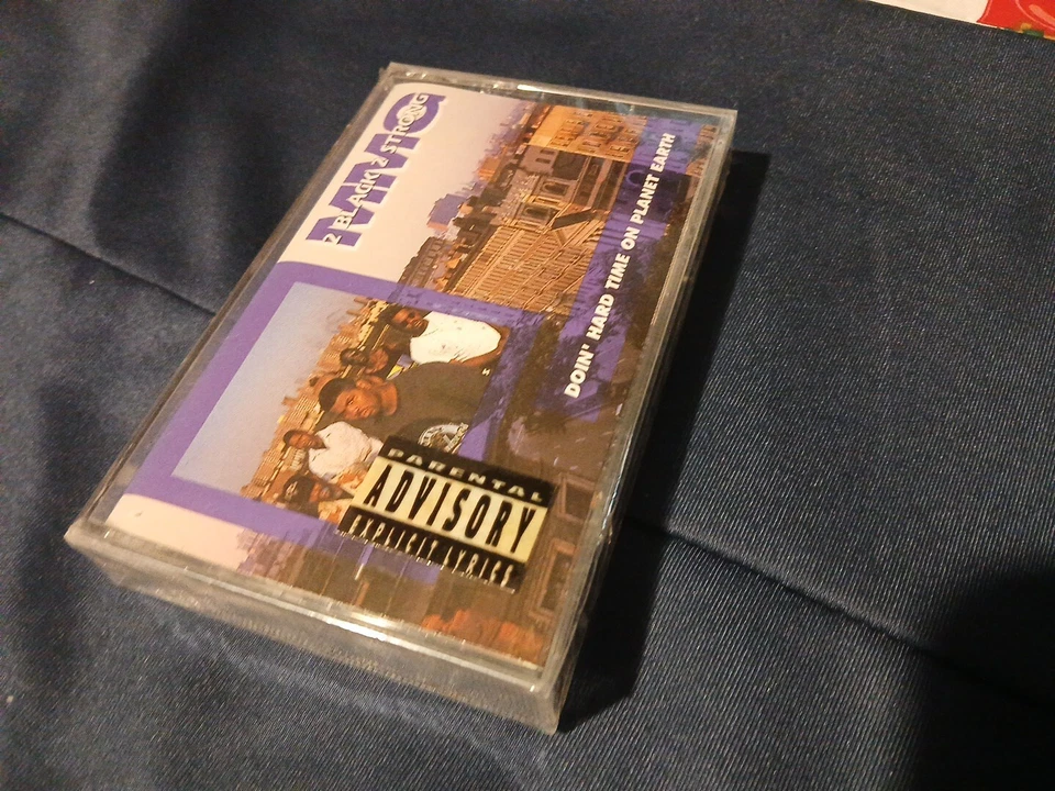 2 BLACK 2 STRONG MMG Doin Hard Time On Planet Earth SEALED Rap G-Funk Tape 1991 - Image 2 of 4