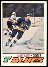 1977-78 O-Pee-Chee Larry Patey St. Louis Blues #199