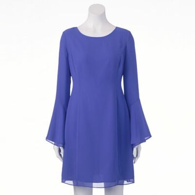 jennifer lopez blue dress Purple Blue Jennifer Lopez (J.Lo) Choker Neck Dress Open Back Prom Cel   Hoprom