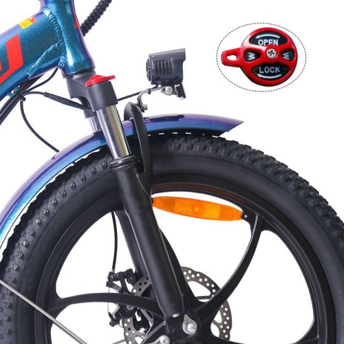 【Fafrees F20 Pro】20 pollici bici elettrica donna/uomo pedelec trekking 250 W - Foto 9 di 12