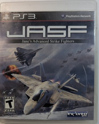 JASF: Jane's Advanced Strike Fighters Sony PlayStation 3 PS3 Cib Tested & Works